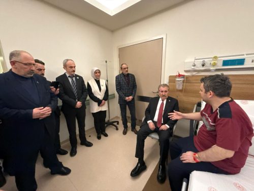 Günyüzü Kaymakamı Muhammed Raşit Kurt'a Geçmiş Olsun Ziyareti (08.04.2026)